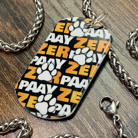 Zerpaay | Stainless Steel UV Printed Dog Tag
