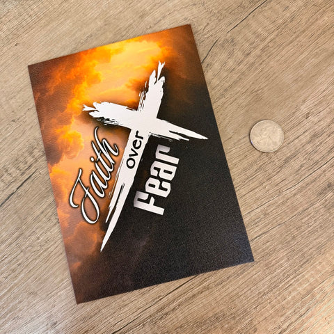 Faith Over Fear | UV Printed Canvas