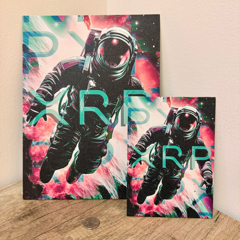 Watermelon Sugar XRP Astronaut | UV Printed Canvas